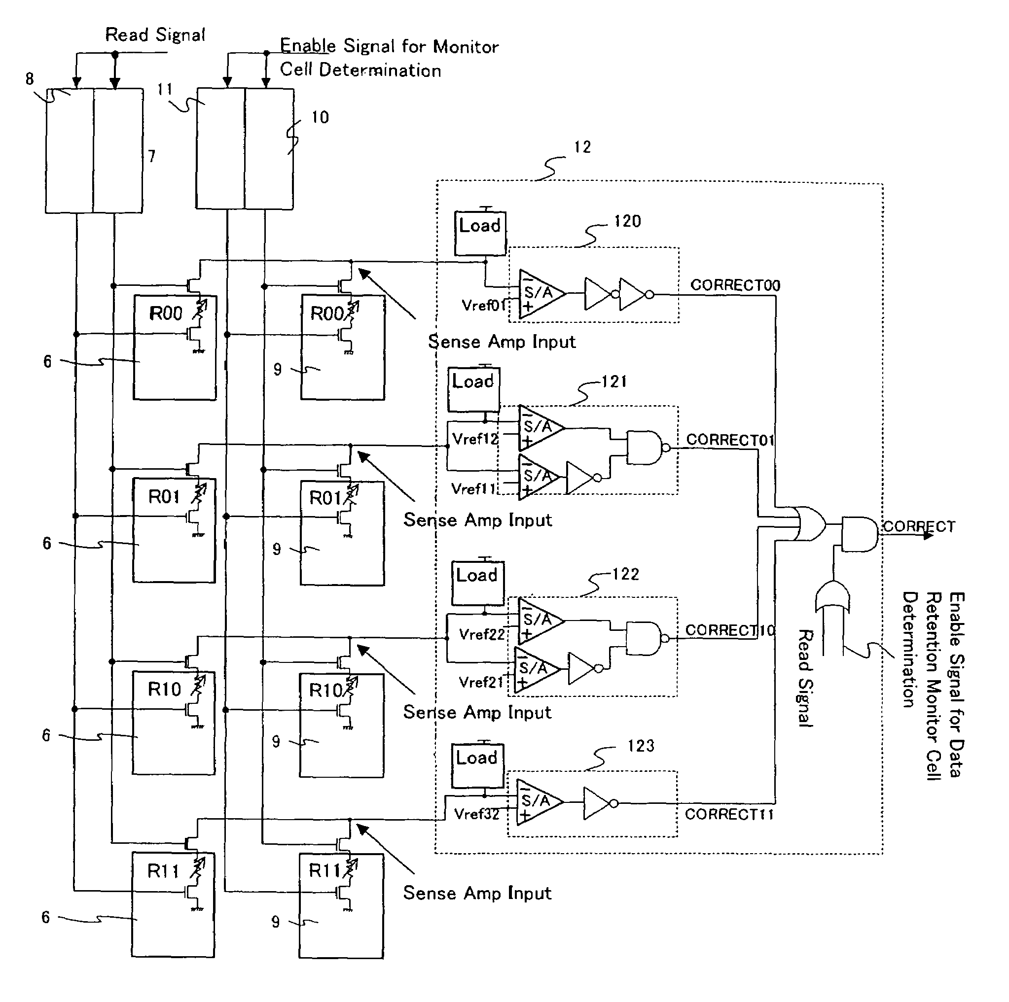 Semiconductor memory device and method for correcting memory cell data