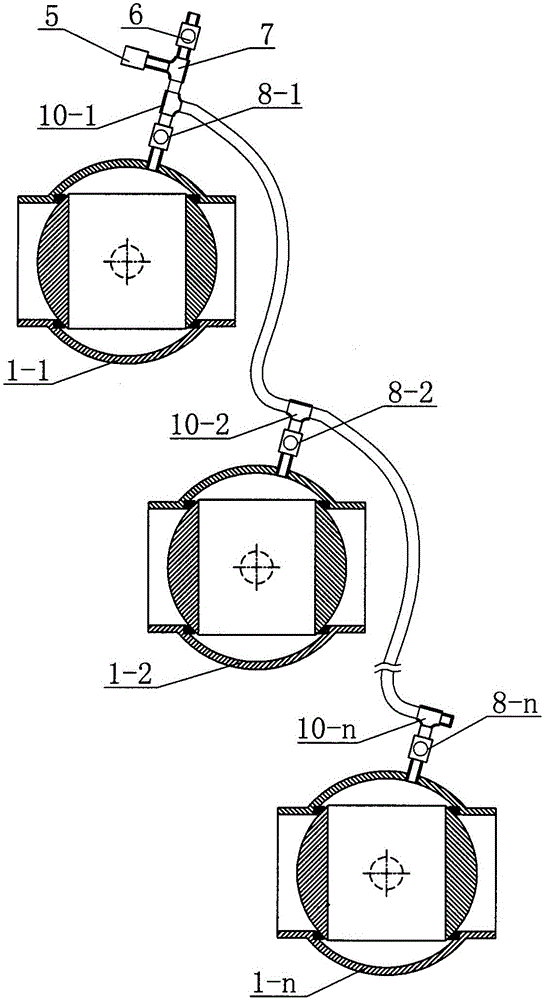 On-line detection method of shut-off valve leakage rate