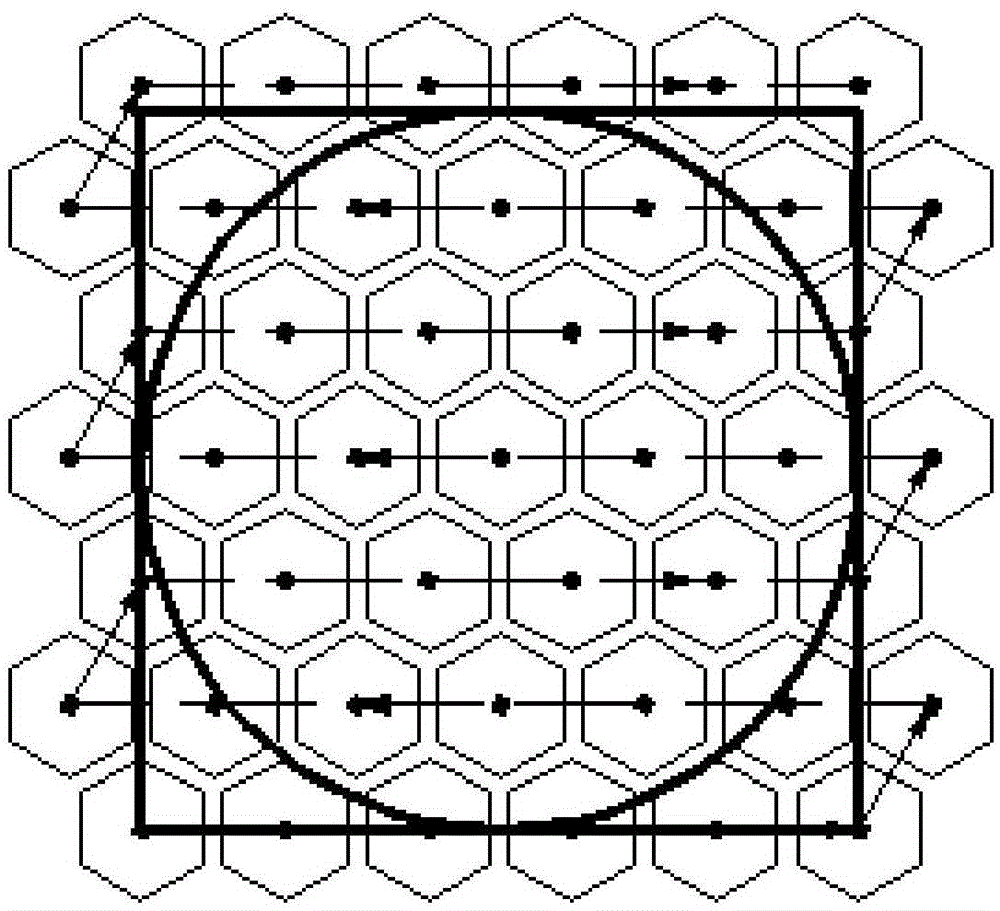 Generating method for printing path used for light three-dimensional model printing