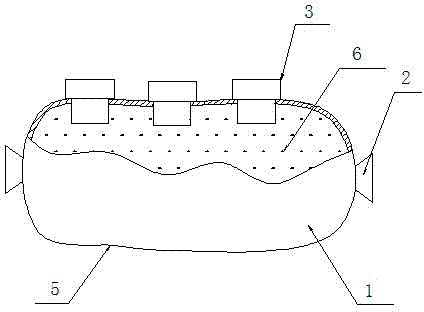 Edible mushroom growth device and use method thereof