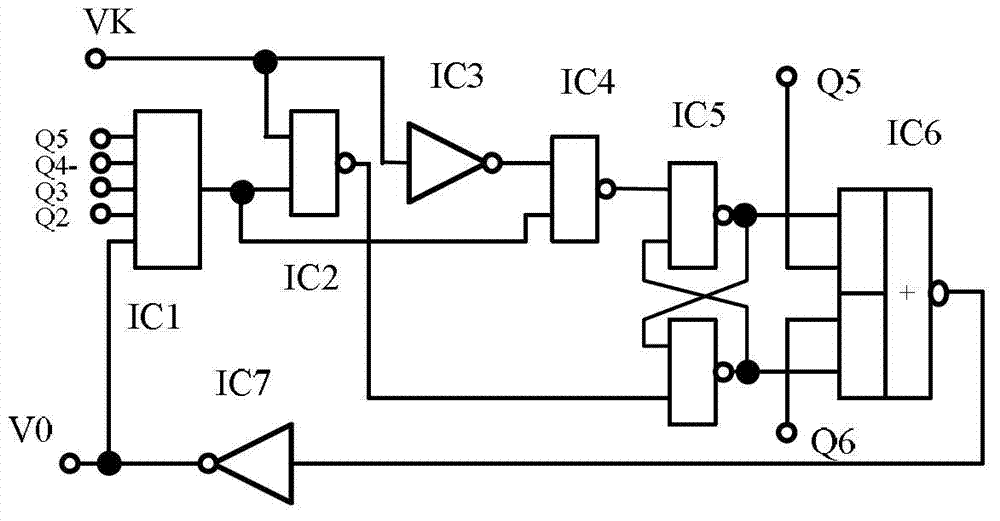 Special integrated circuit for vehicle flasher