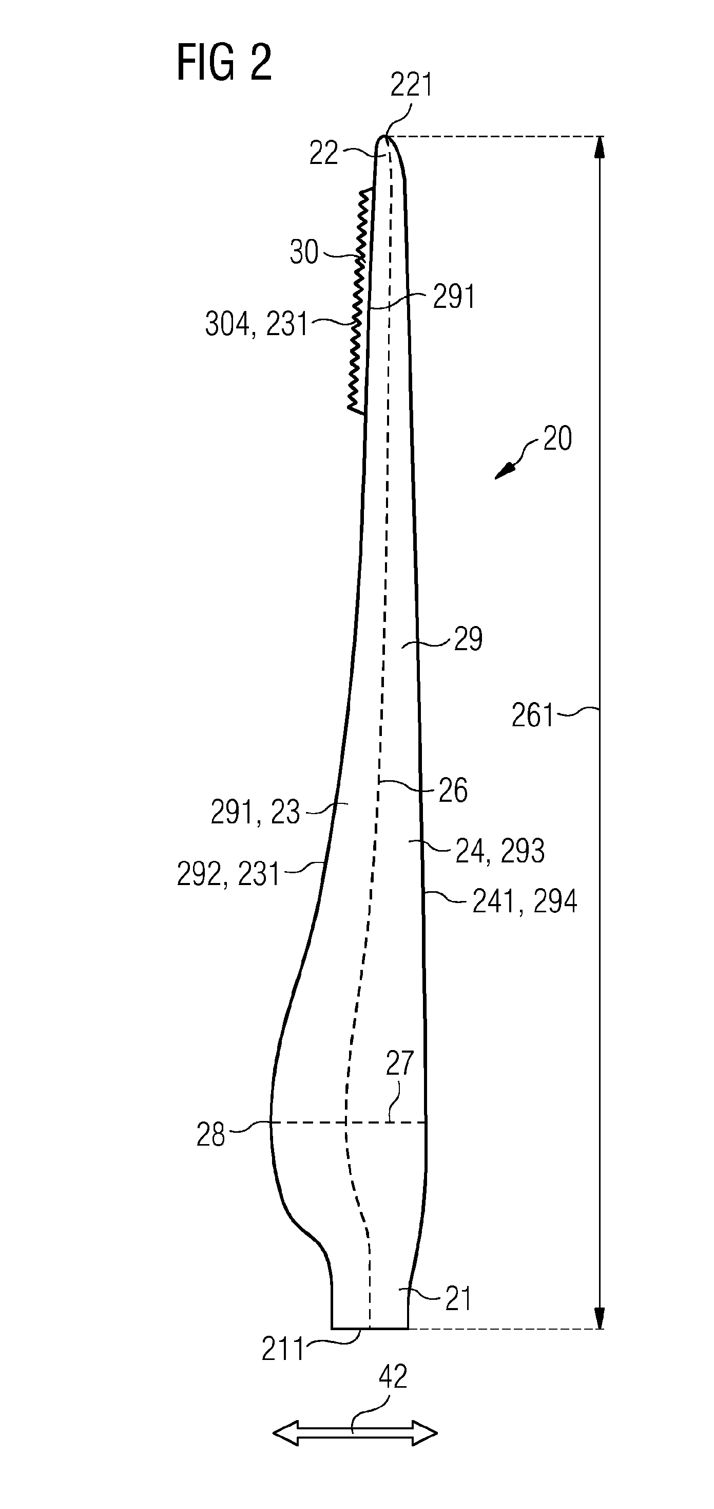 Means for alleviating strain on a wind turbine rotor blade