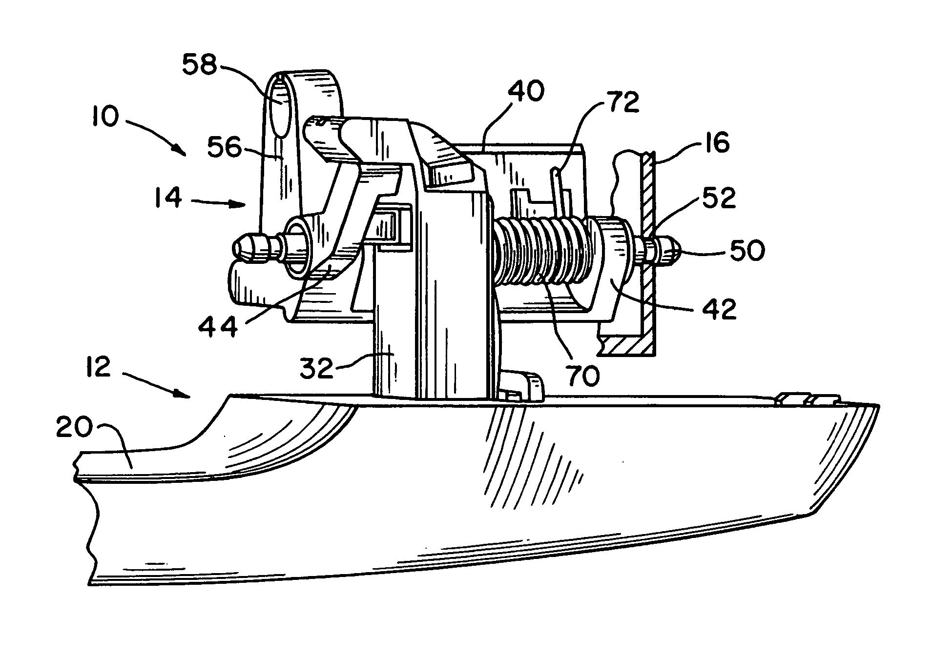 Automobile door handle