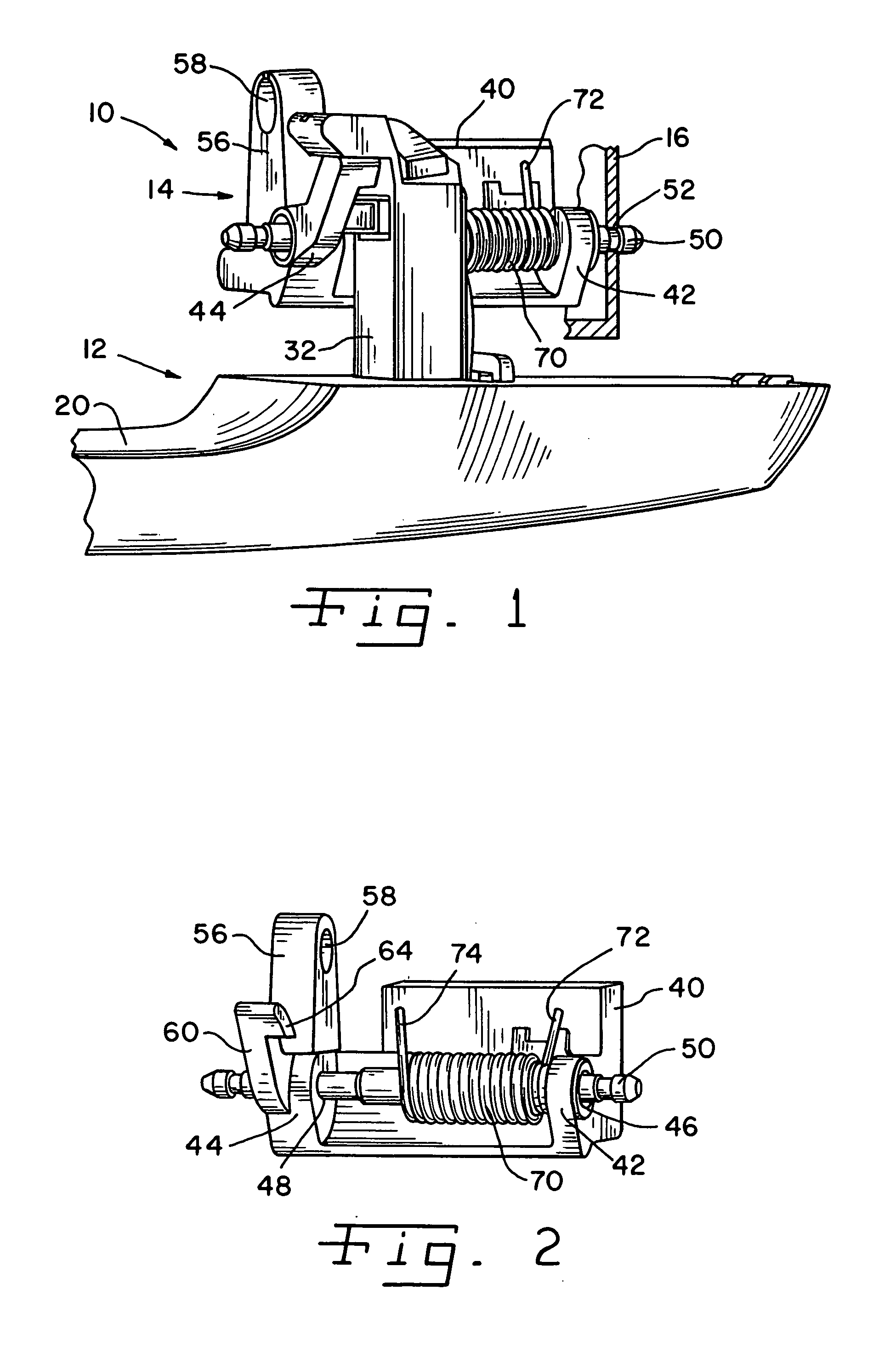 Automobile door handle