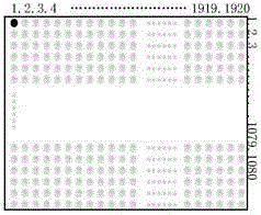 Shutter type LED three-dimensional display control system