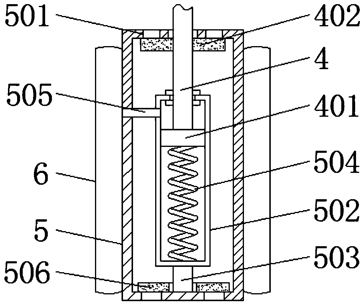 Composite novel water taking device for water well