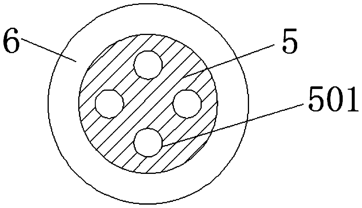 Composite novel water taking device for water well