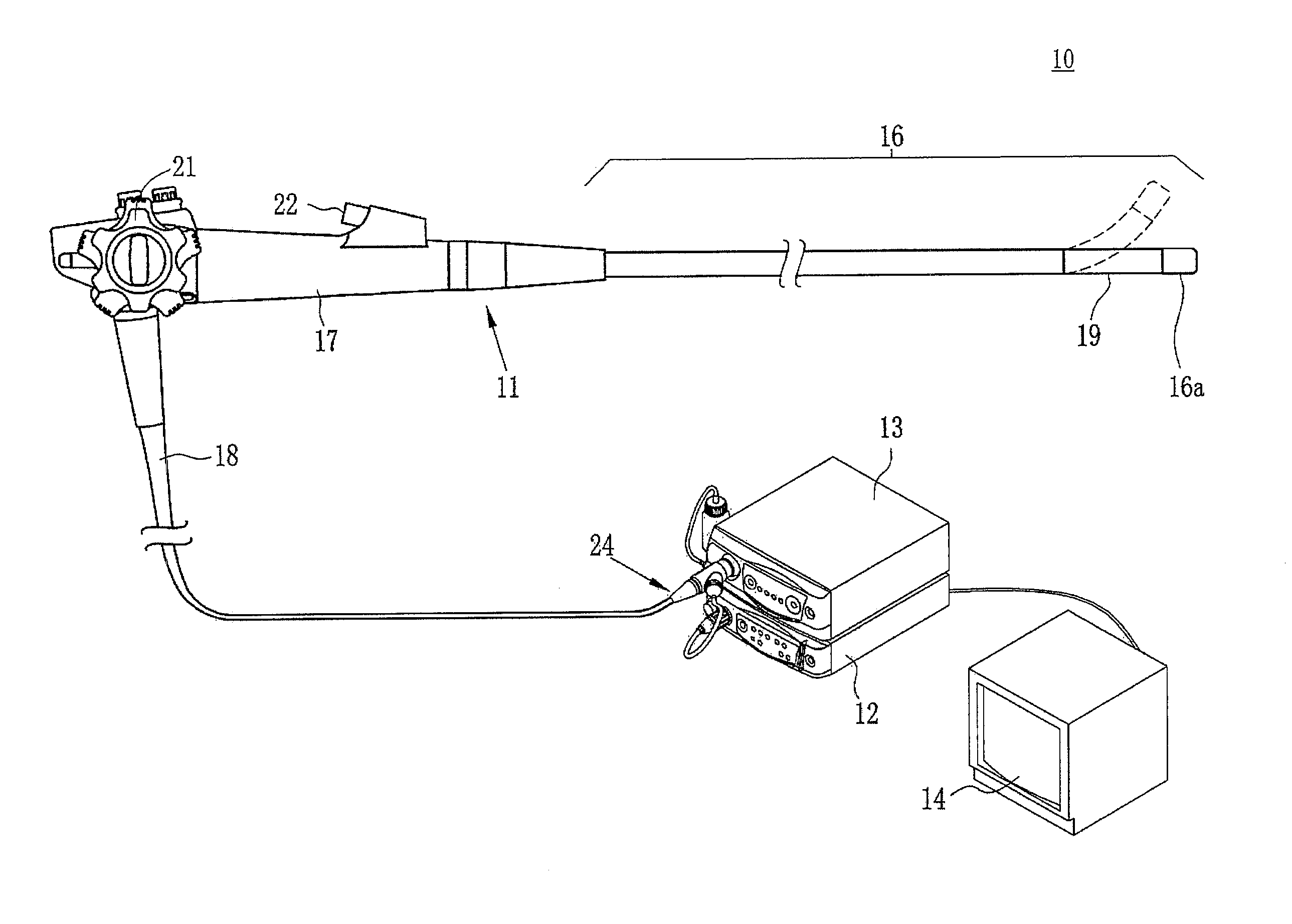 Electronic endoscope system