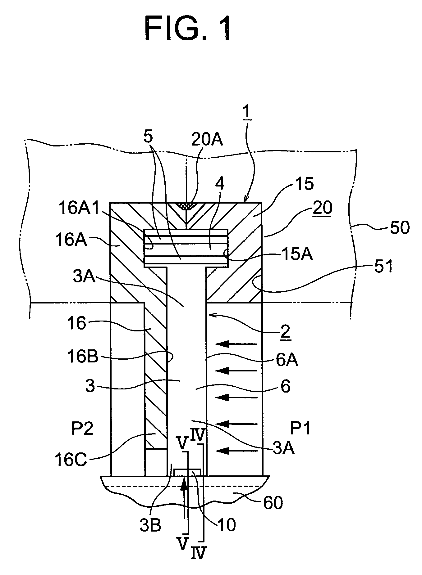 Strip brush seal