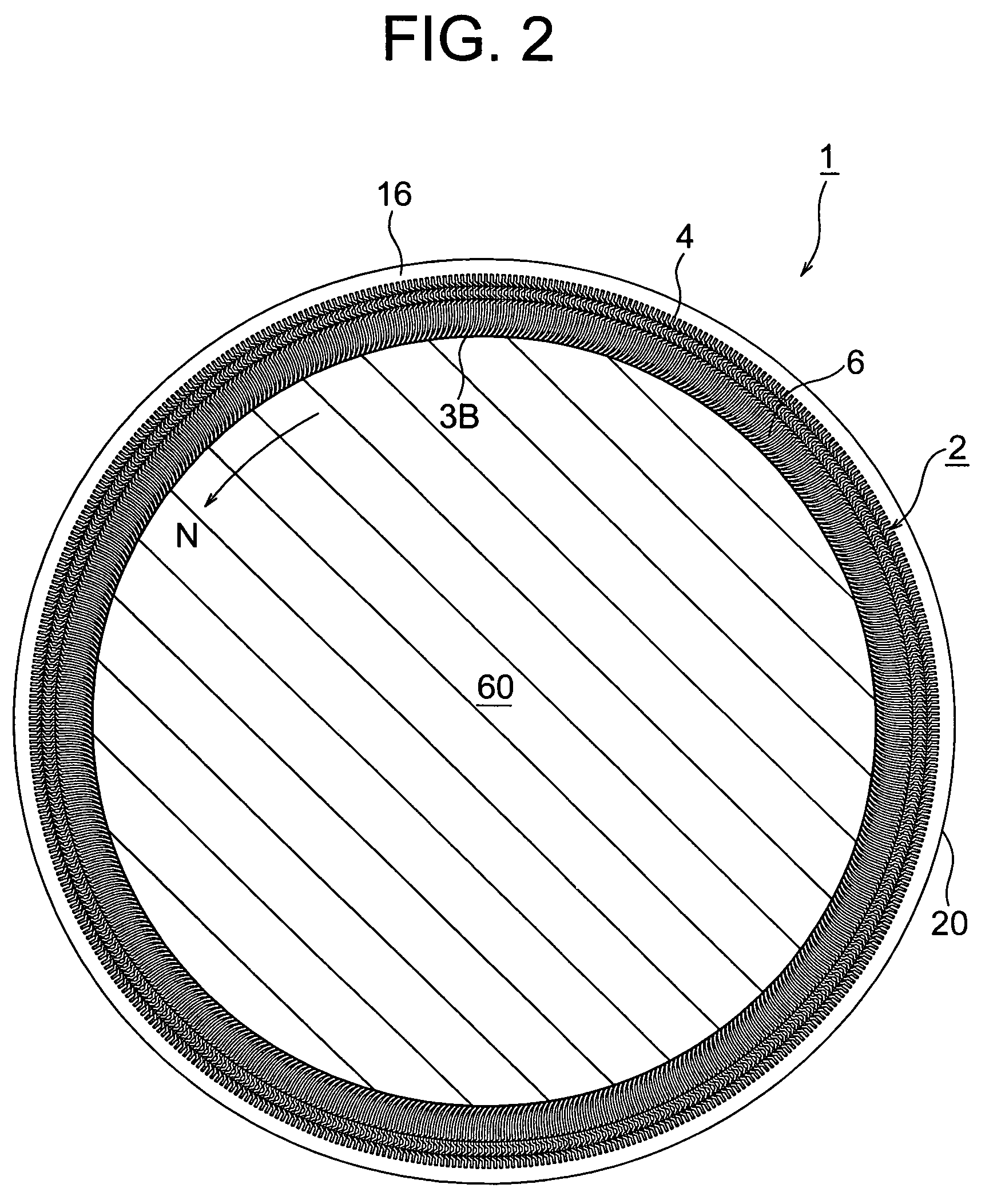 Strip brush seal