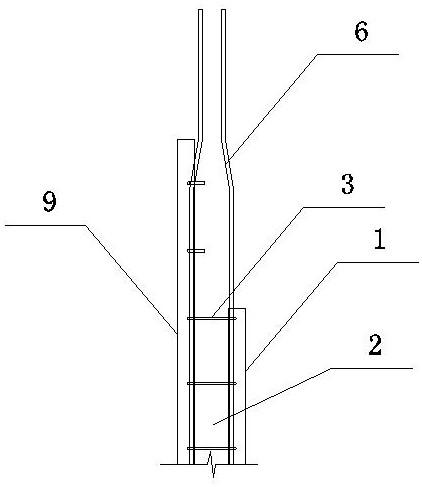 Superimposed integral type prefabricated shear wall edge component and mounting method