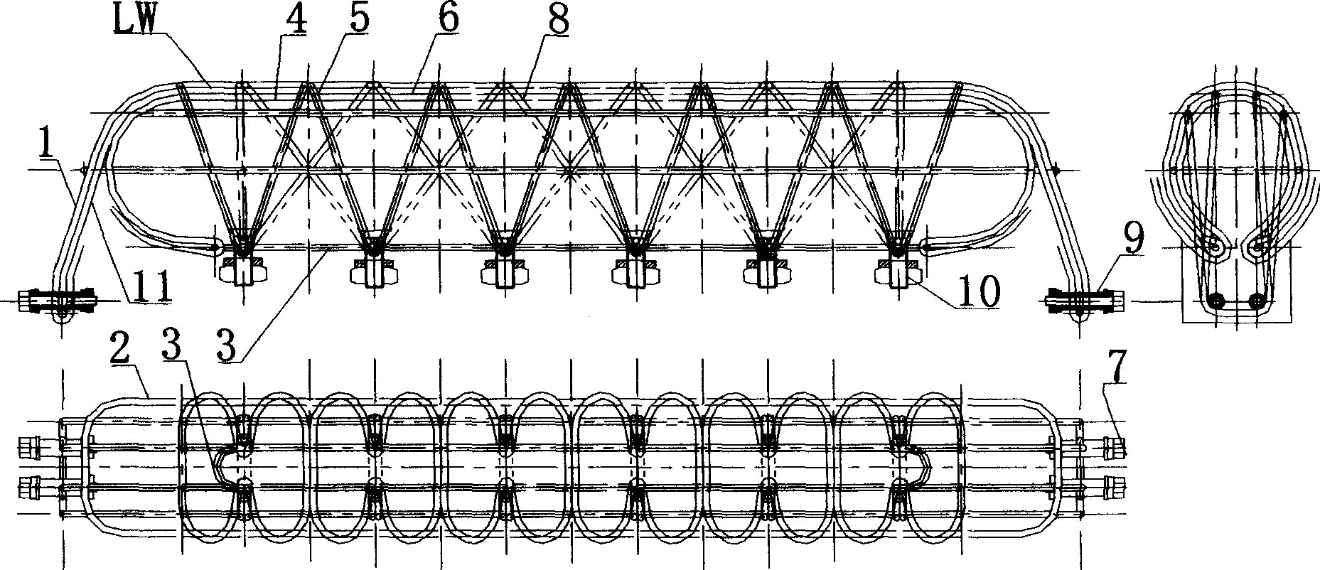 Technological scheme of collision-resisting safety protection system for motor vehicle