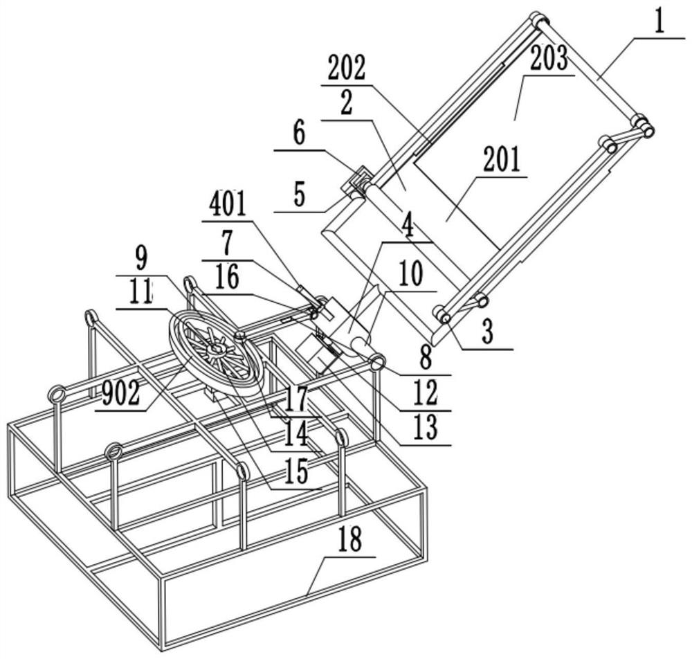 Double-synchronous-swing parallelogram-driven roller shutter type flapping-wing unmanned aerial vehicle