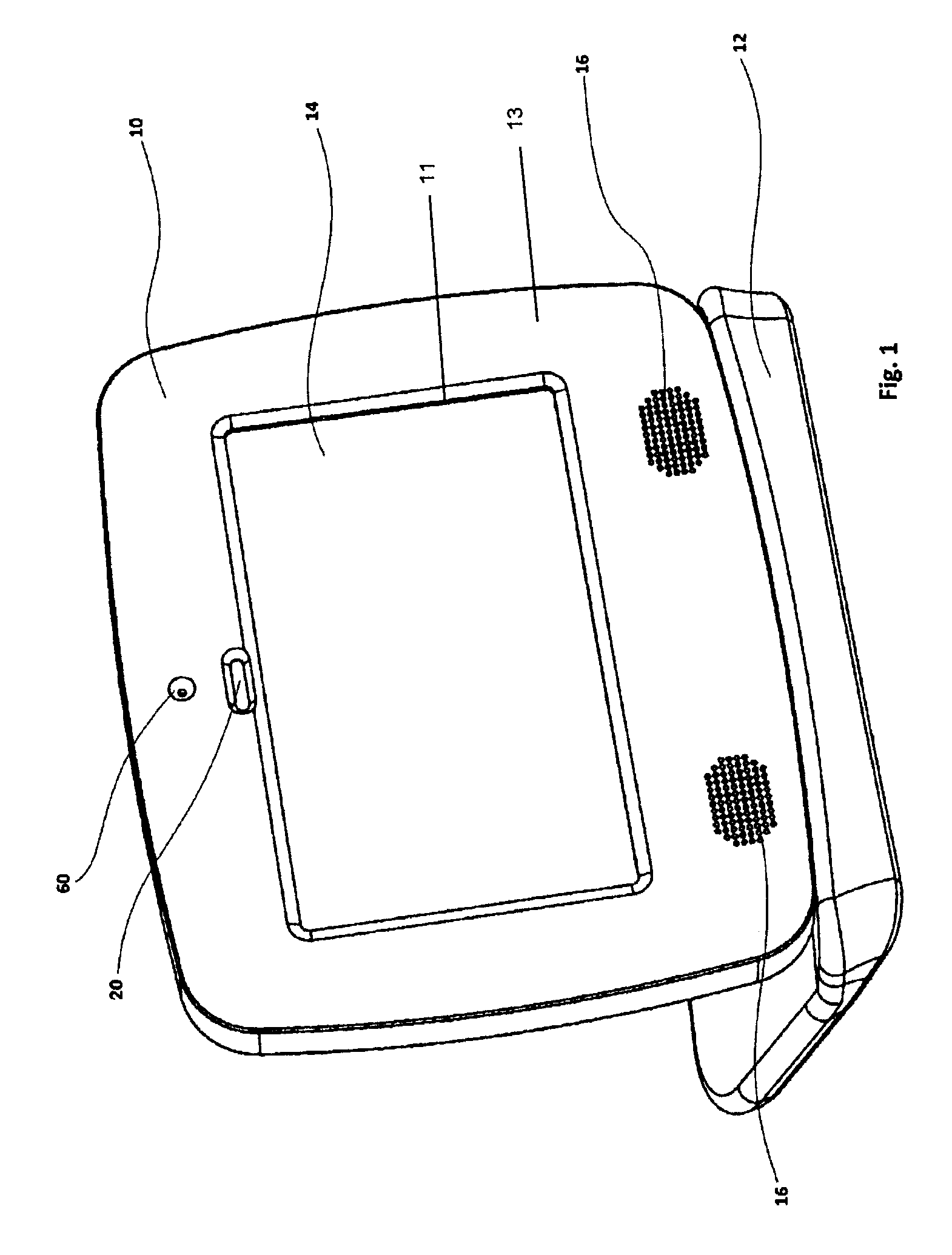 Computer apparatus for use by senior citizens