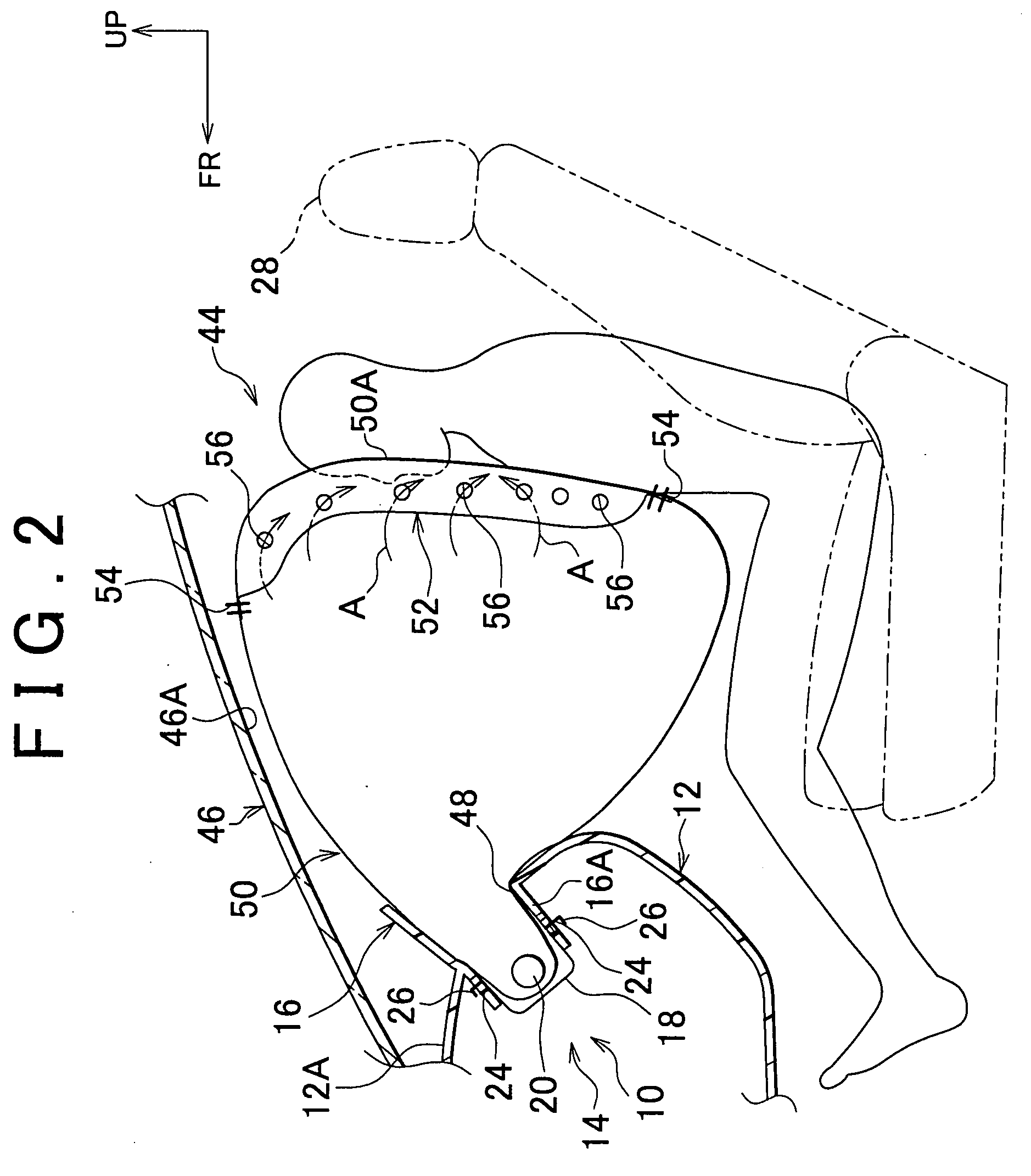 Airbag device for vehicle