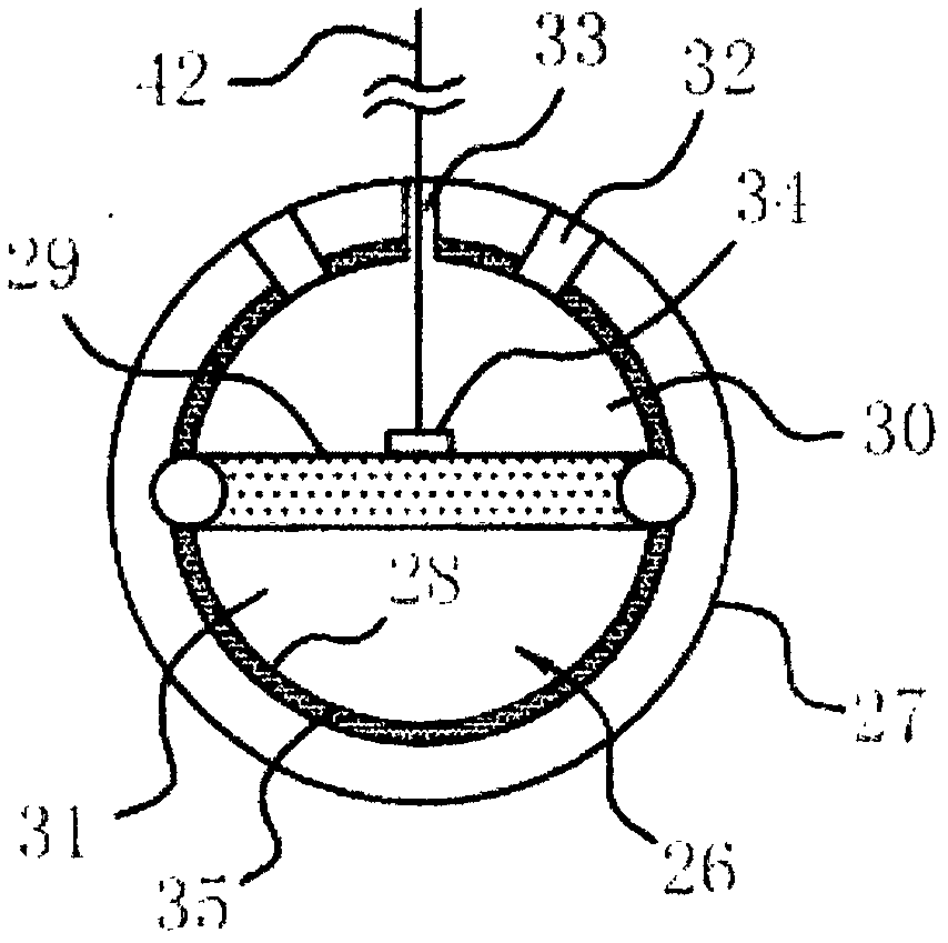 Deep-sea anchor-system subsurface-buoy system based on satellite communication data real-time transmission