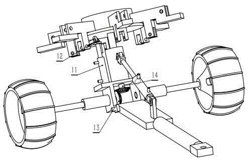 Energy-saving road sweeping vehicle