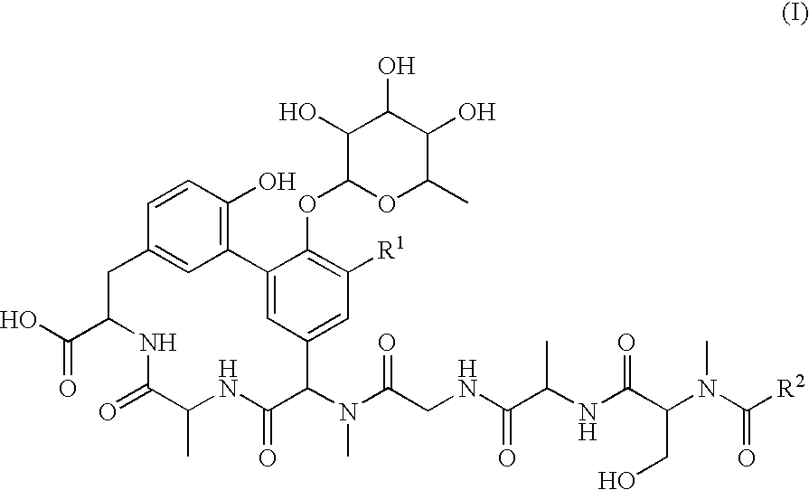 Lipoglycopeptide antibiotics