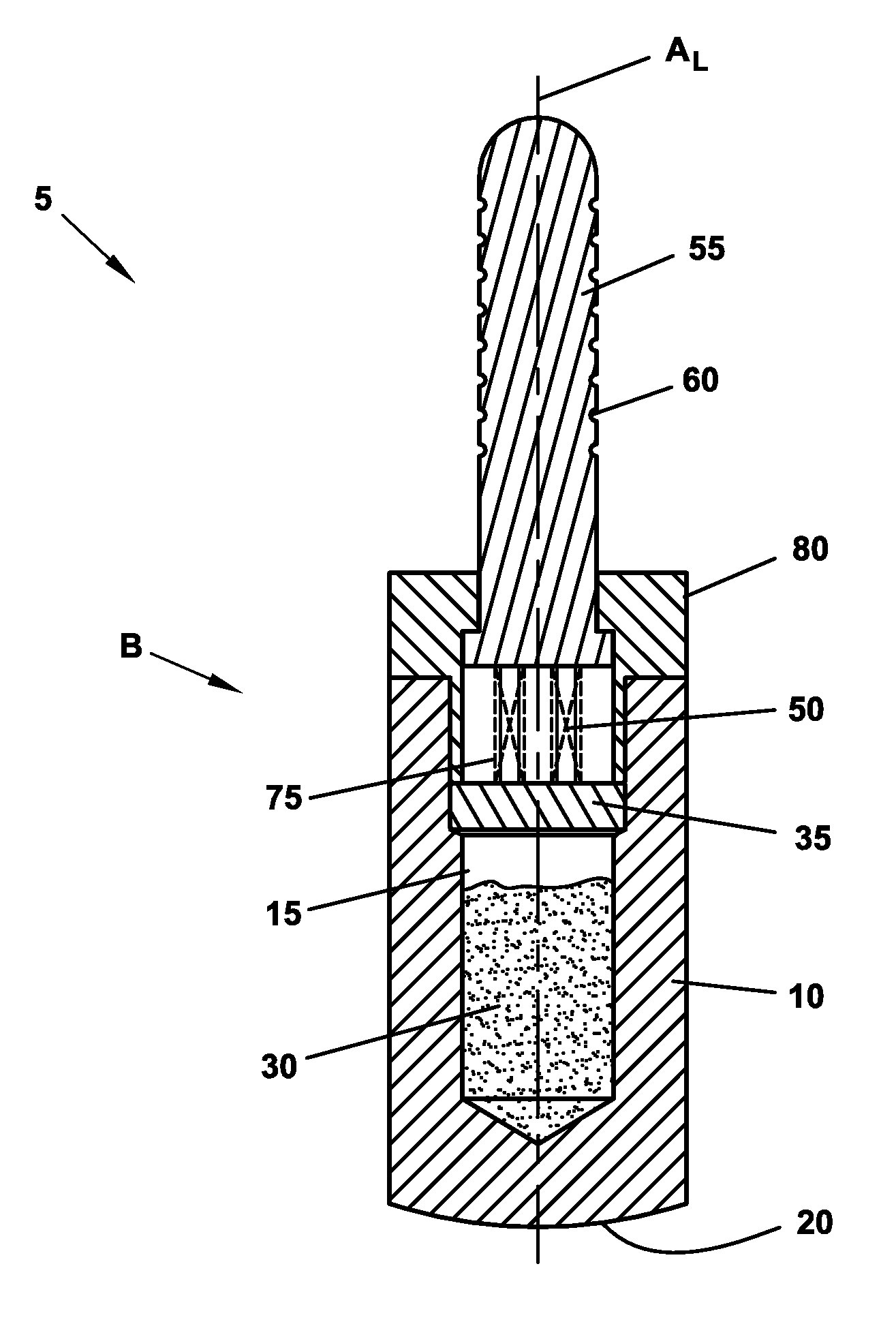 Impact absorbing striking tool