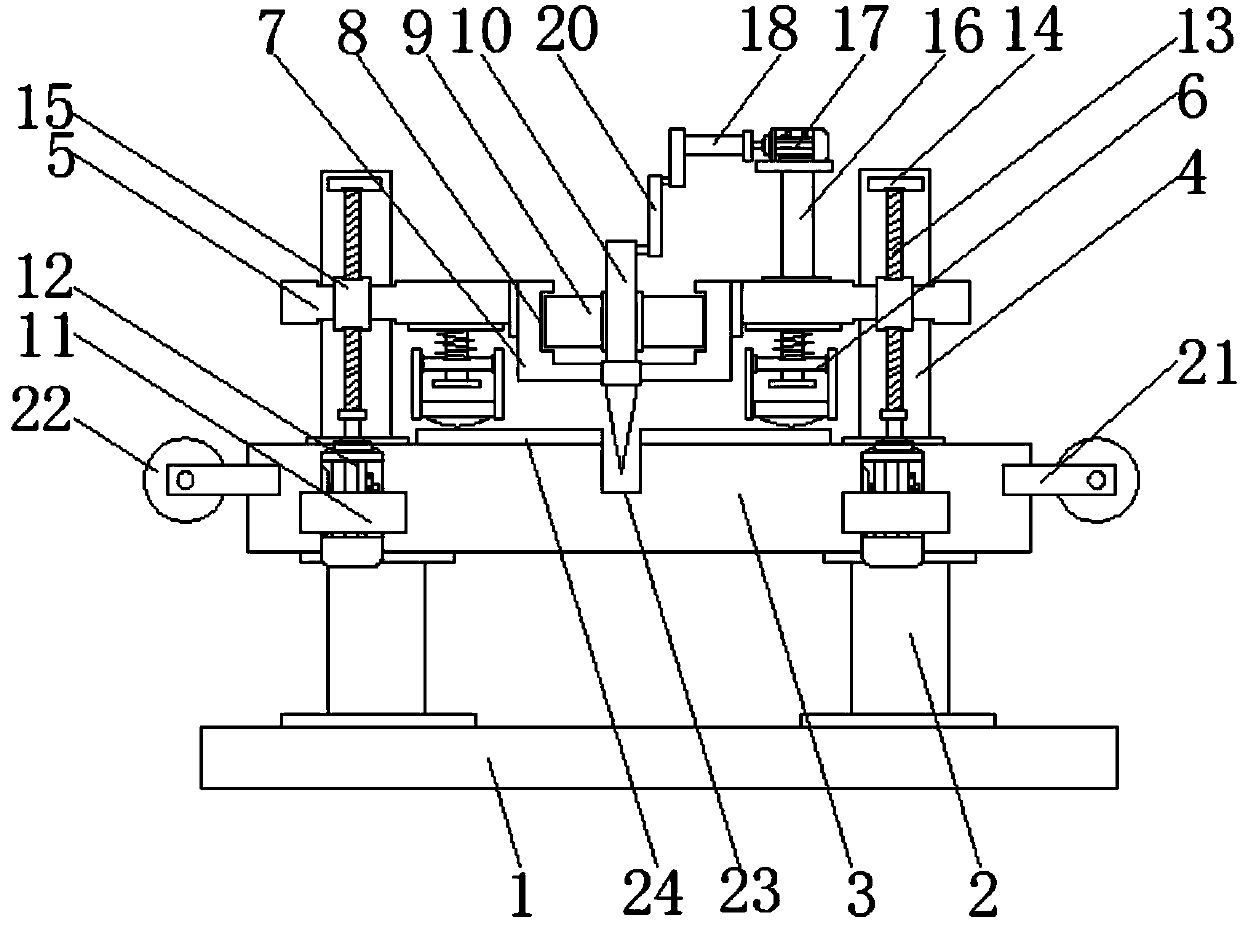 Uniform fabric cutting machine