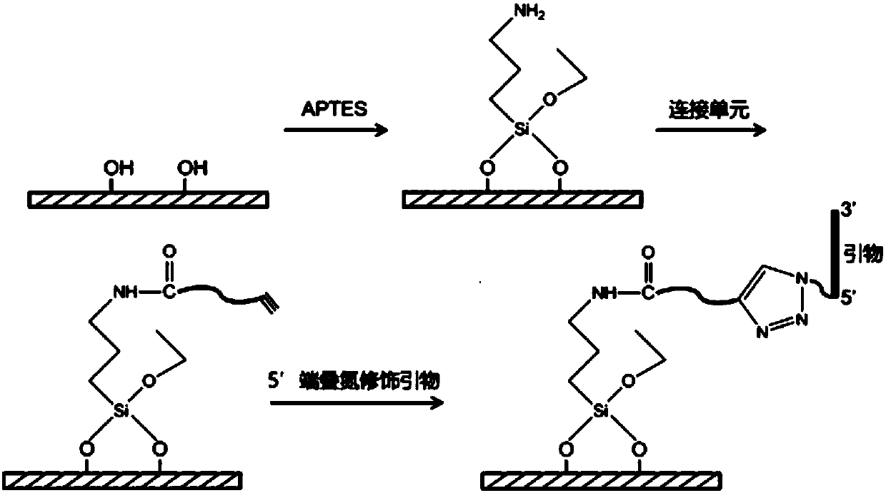 DNA single molecule sequencing method and sequencing system