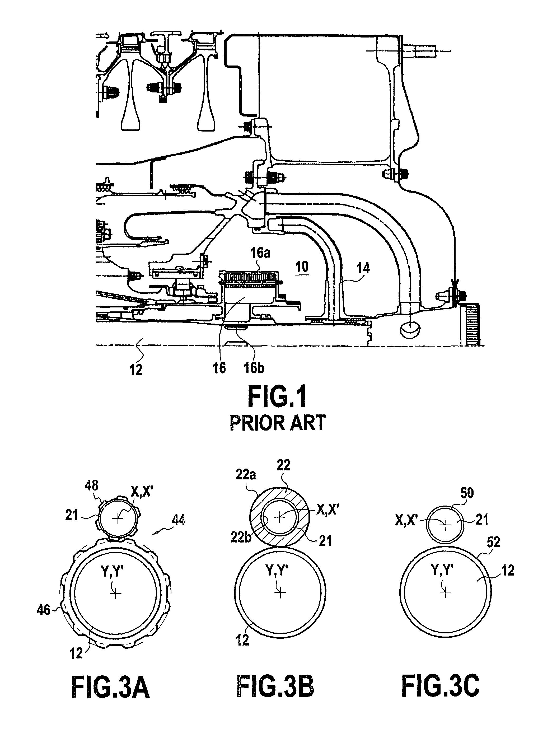 De-oiler system for an aircraft engine