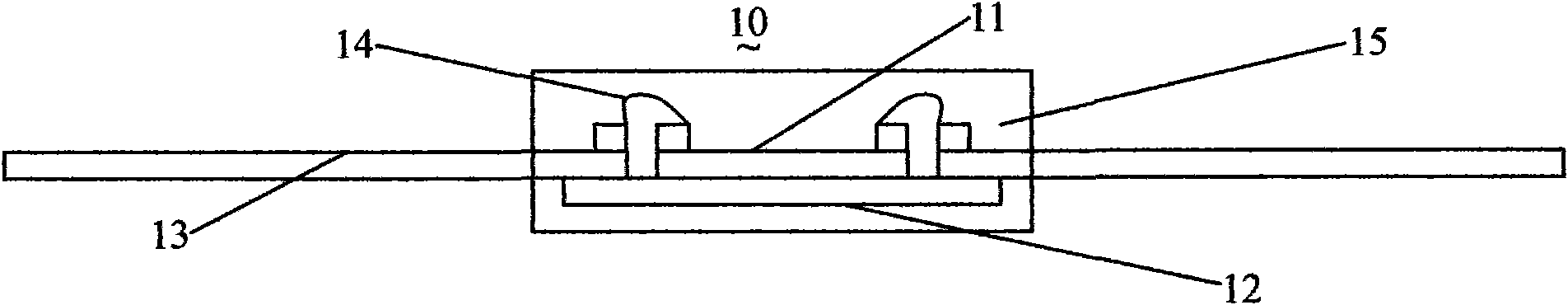 Electronic label package and manufacturing method thereof