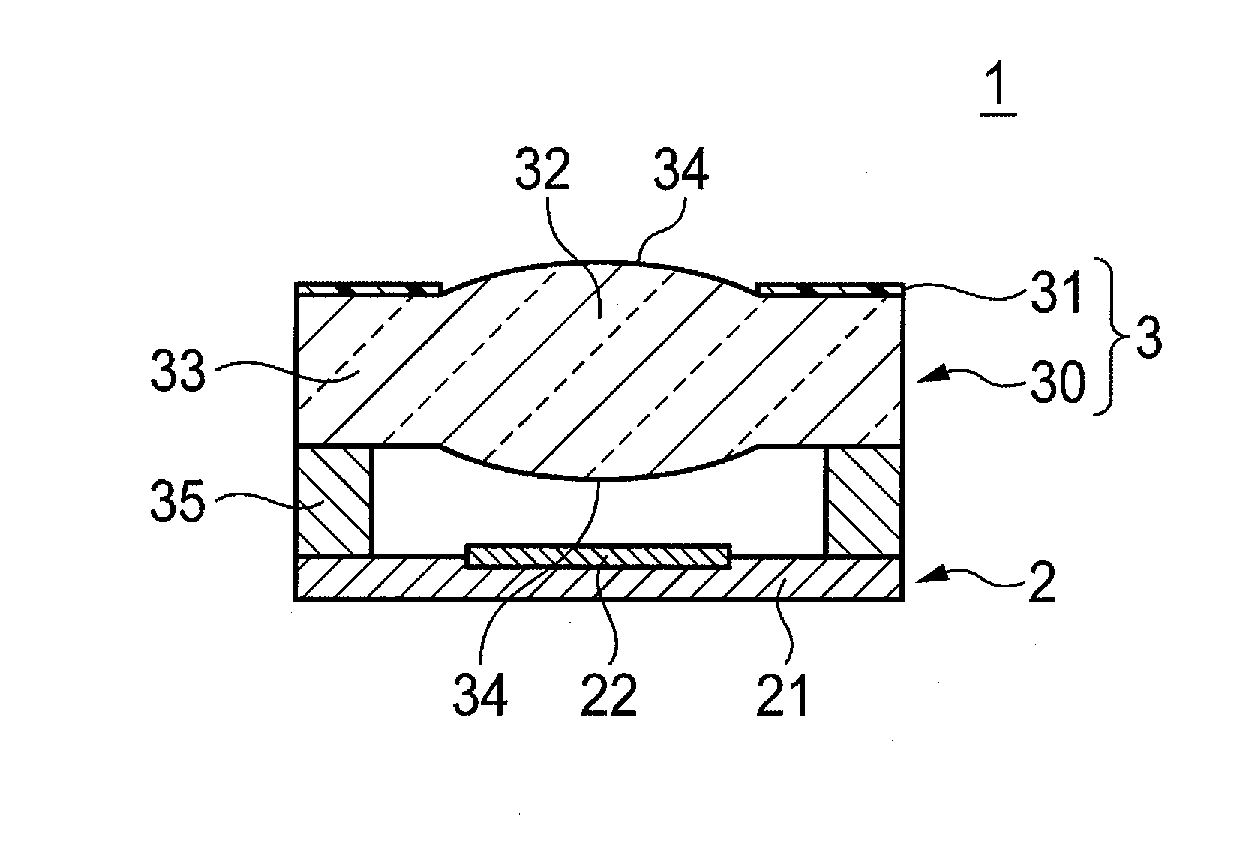 Lens and lens array and manufacturing method thereof