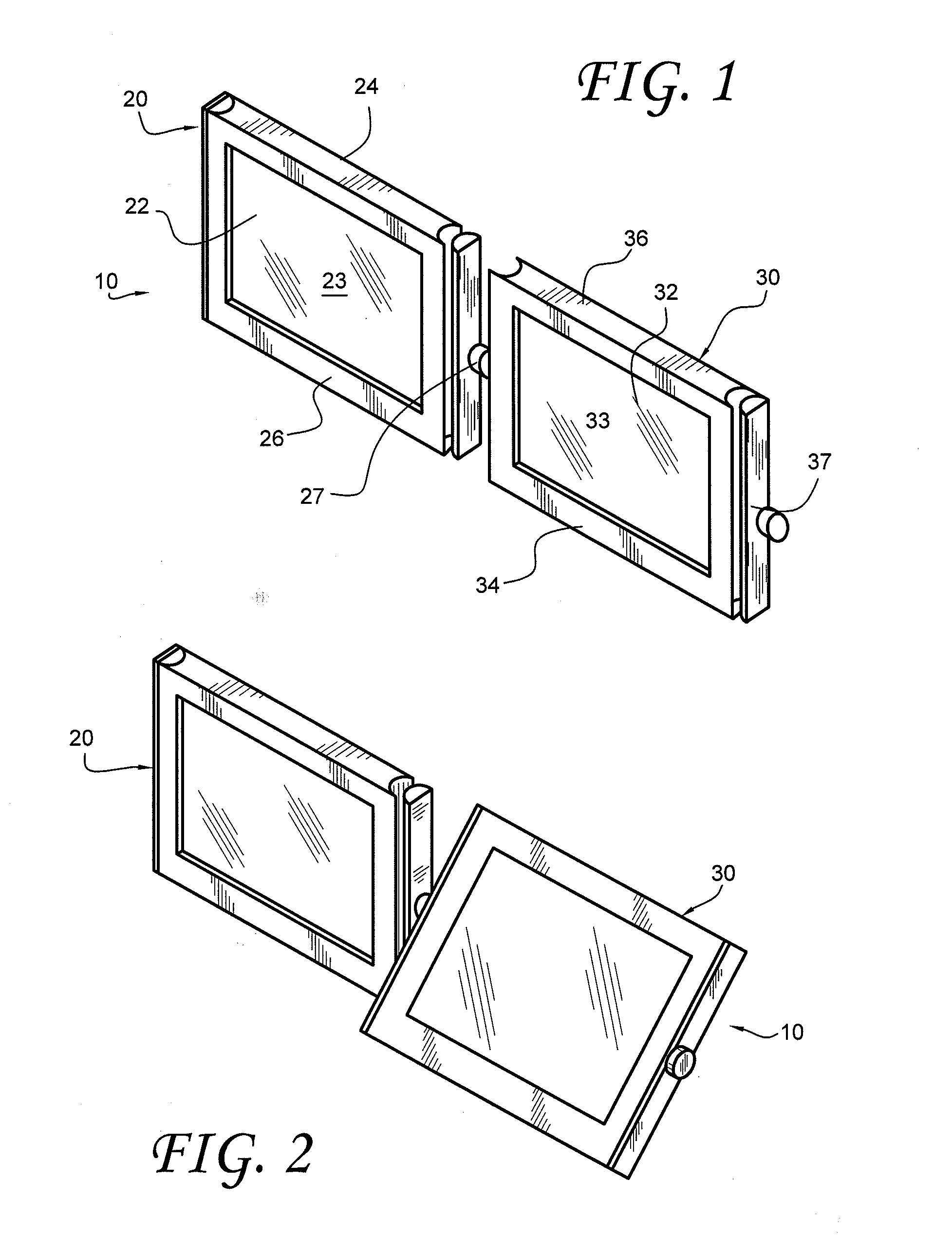 Magnetic display device