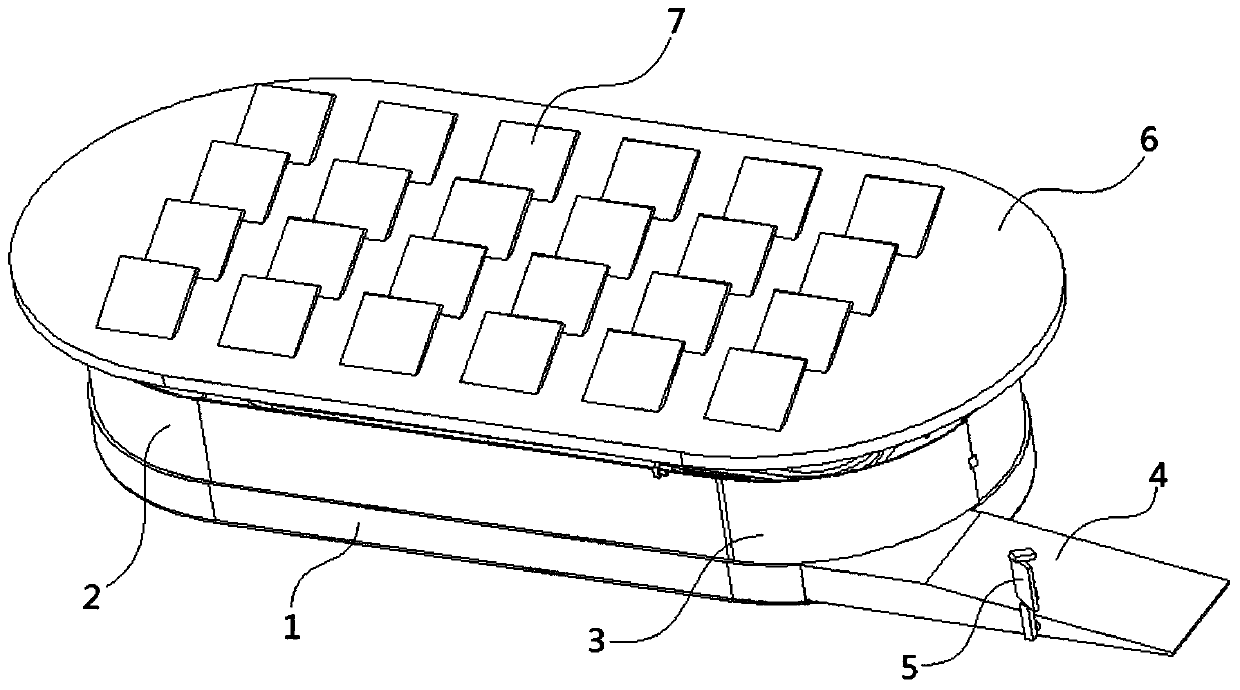 A rotary mechanical parking device and its system