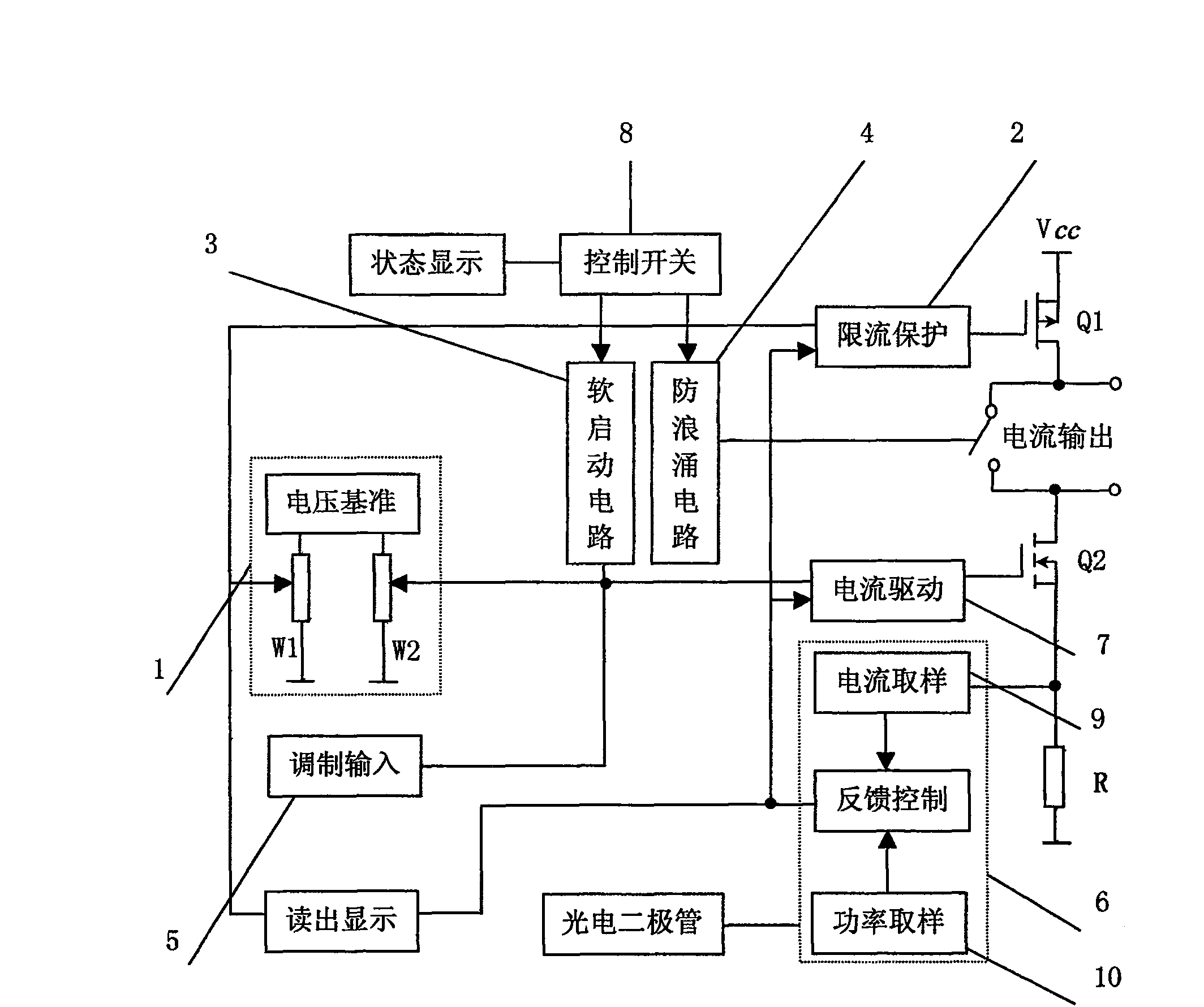 High power laser diode driver