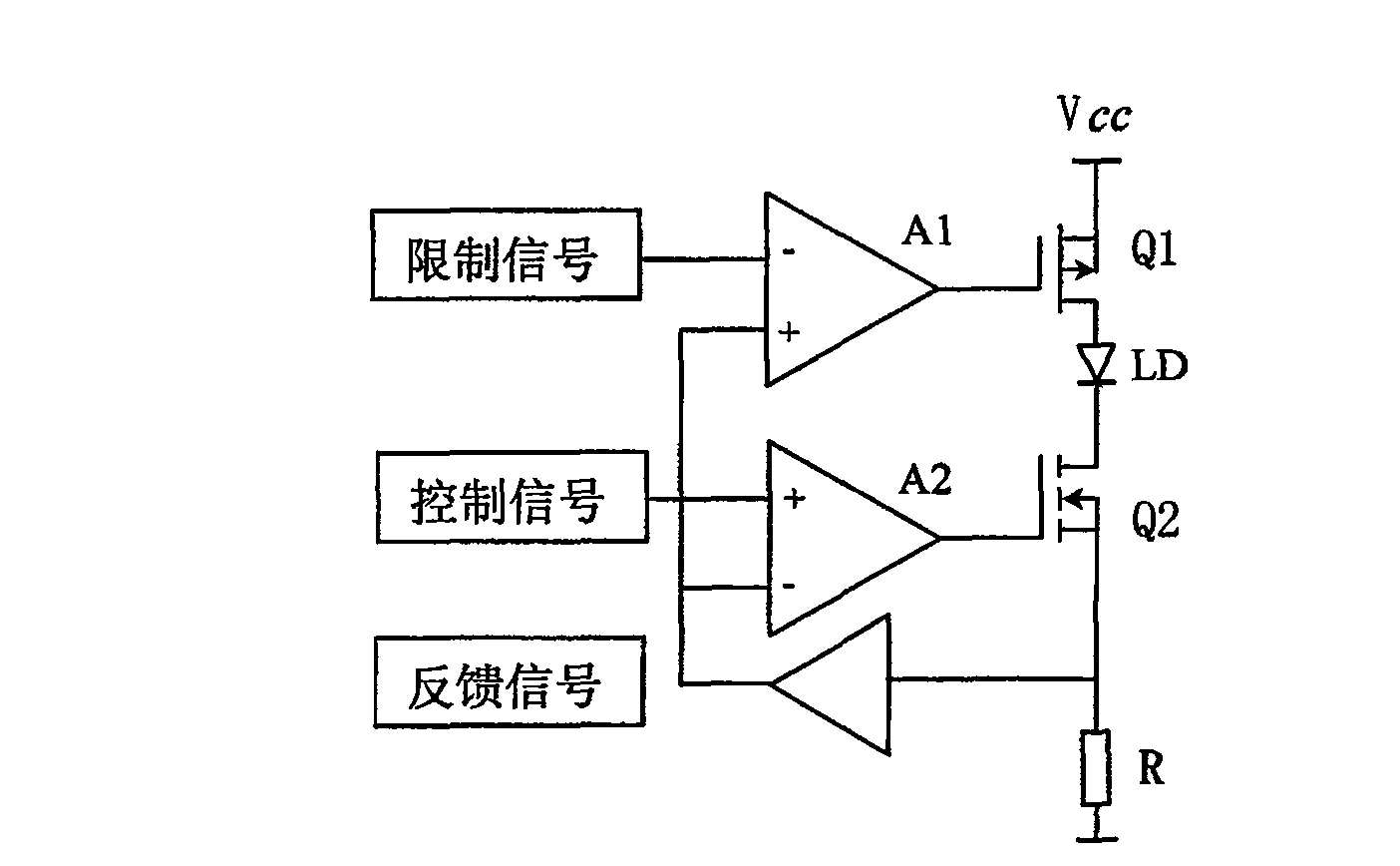 High power laser diode driver