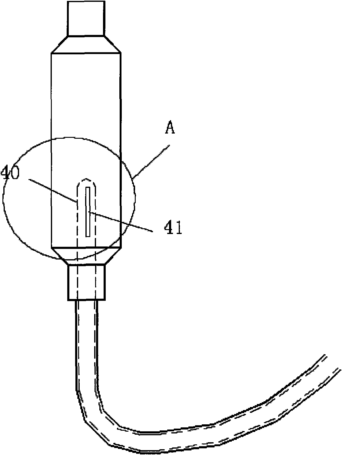 Self-venting bubble-free infusion set