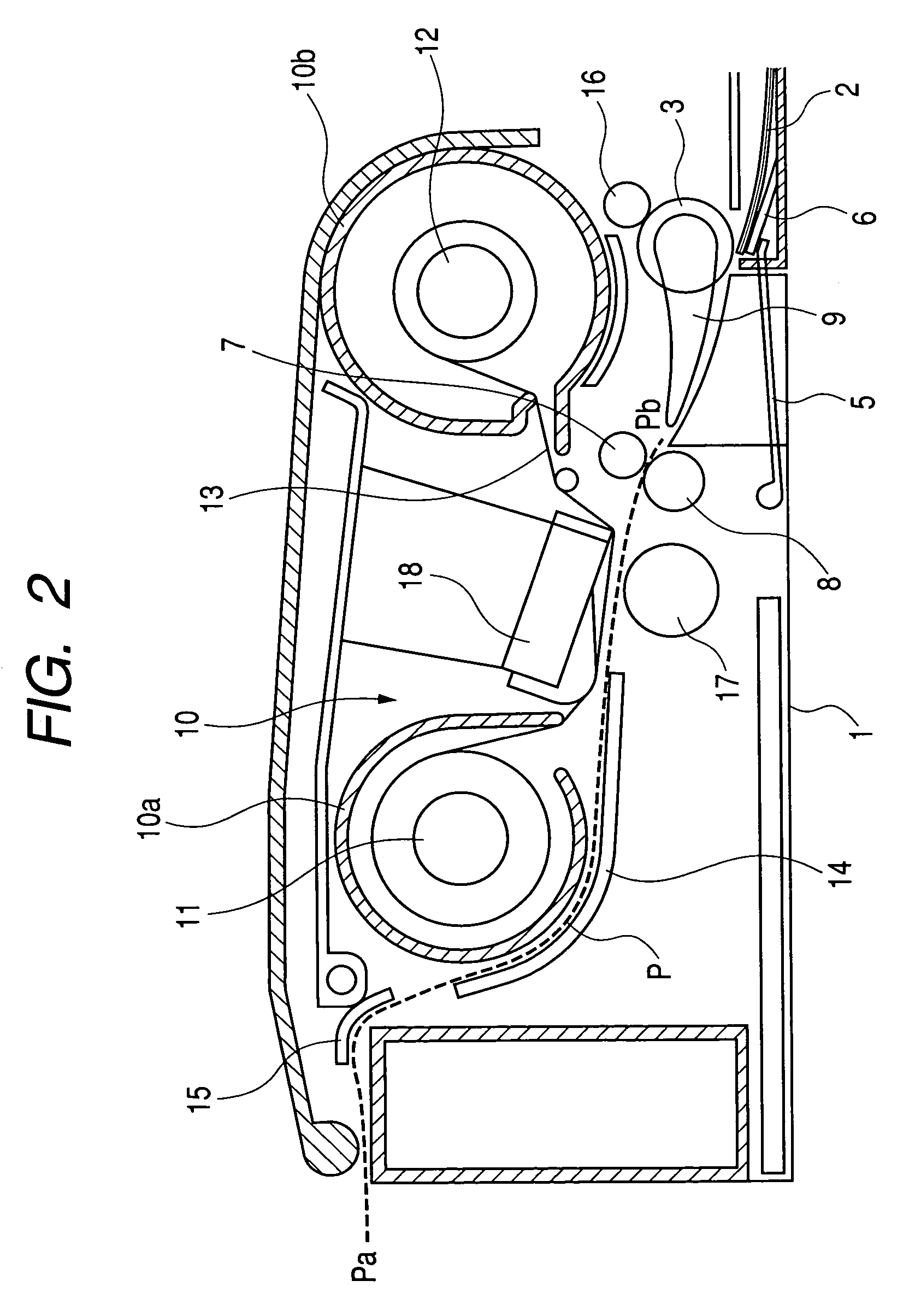 Recording sheet containing package