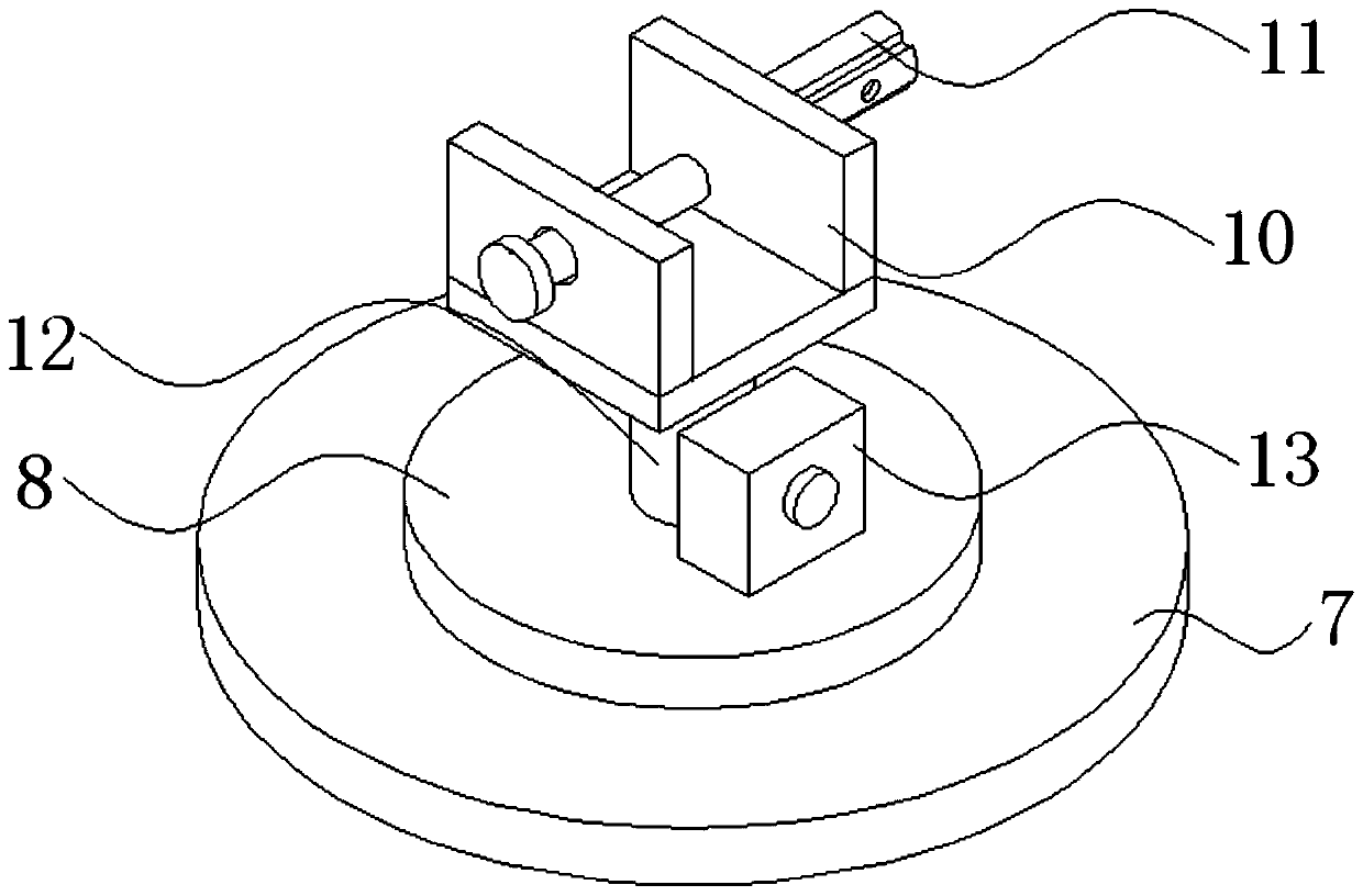 Multifunctional spare and accessory part assembling table for automobile repair machining