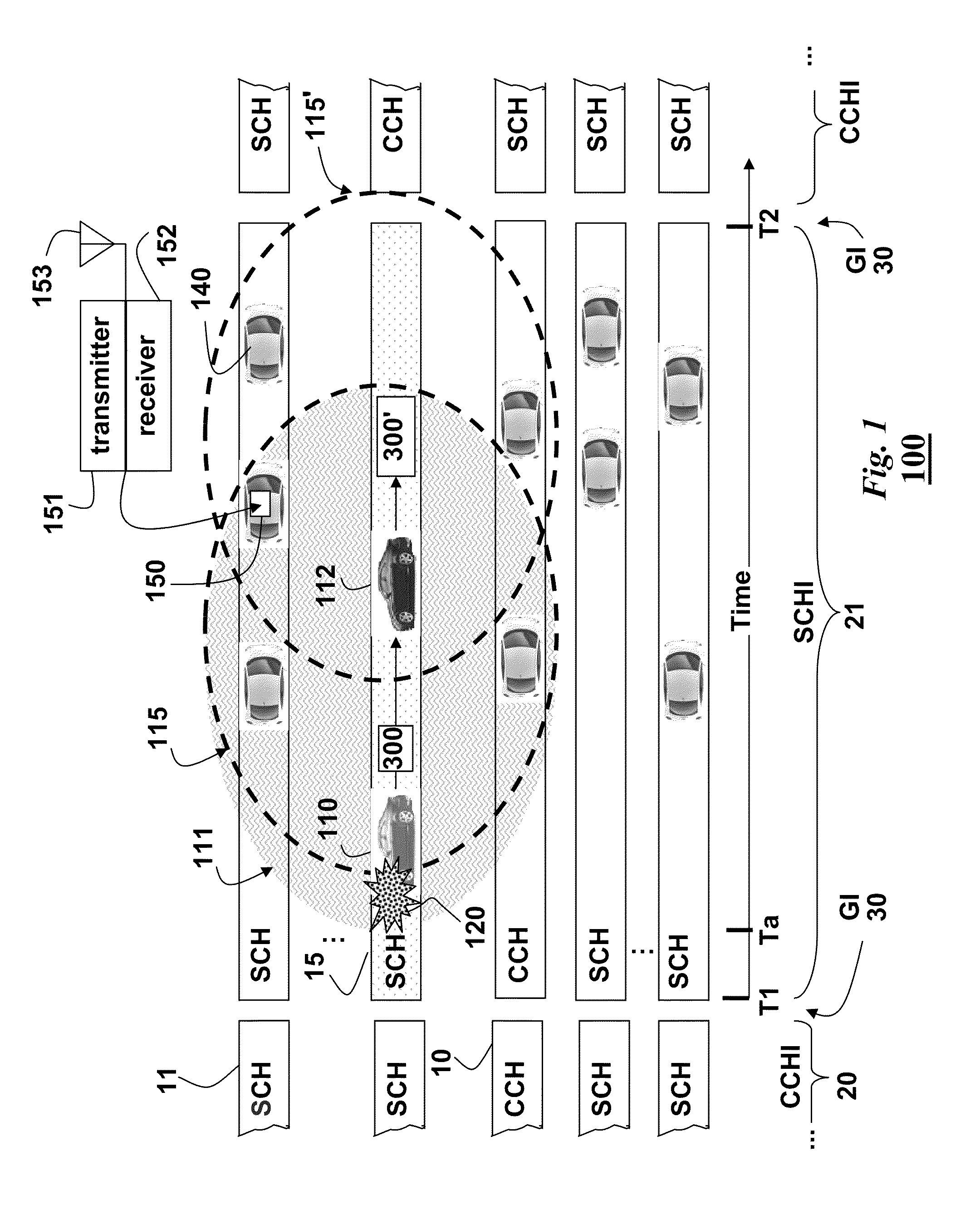 Broadcasting Messages in Multi-Channel Vehicular Networks