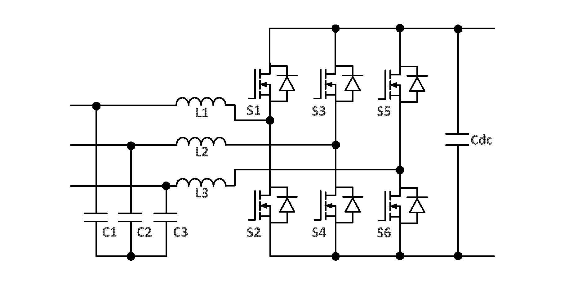 Two-level charge-discharge system