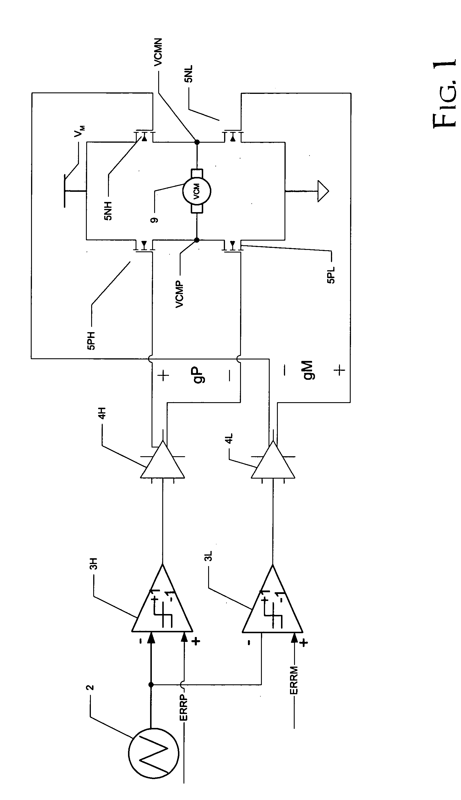 Rejection of power supply variations for gain error cancellation in pulse-width-modulated motor controllers