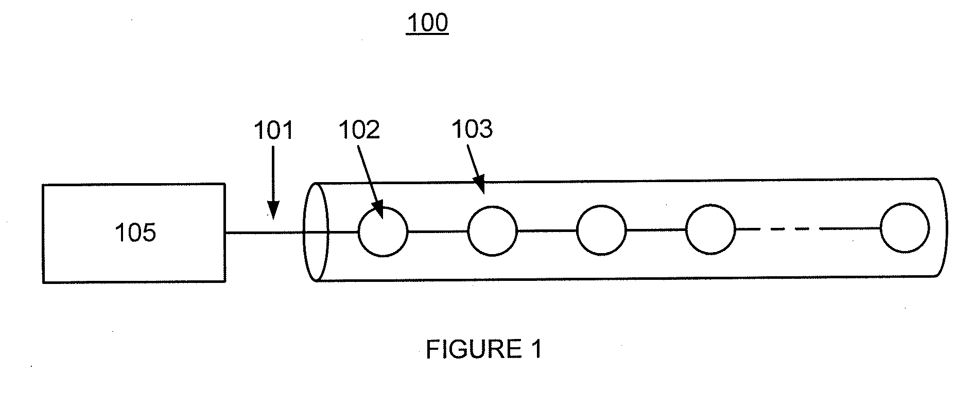 Integrally formed single piece light emitting diode light wire