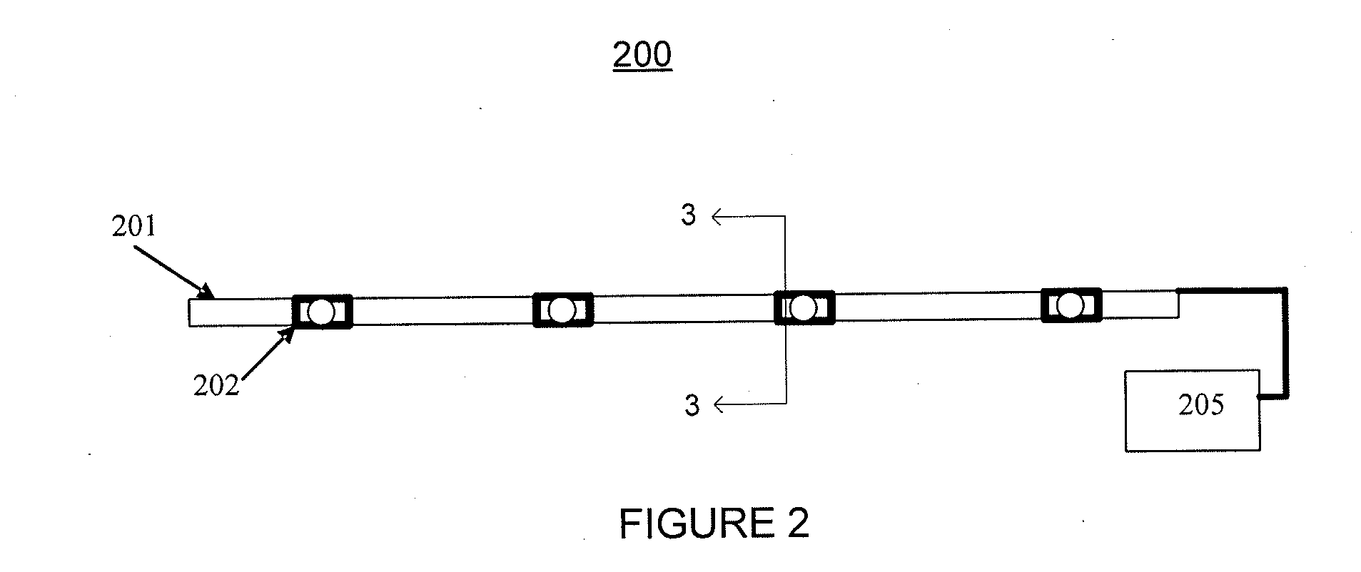 Integrally formed single piece light emitting diode light wire