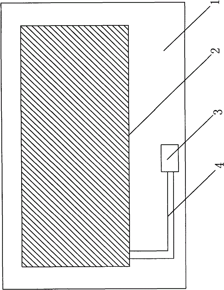 Device, method and liquid crystal module for adjusting temperature gradient of liquid crystal module