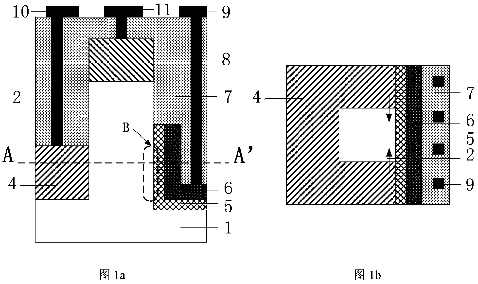 Junction-modulated type tunneling field effect transistor and manufacturing method thereof