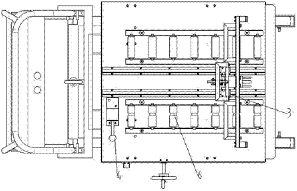 Quick battery replacing equipment for semi-automatic electric vehicle