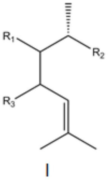 Application of a bisabolane-type sesquiterpenoid in the control of powdery mildew