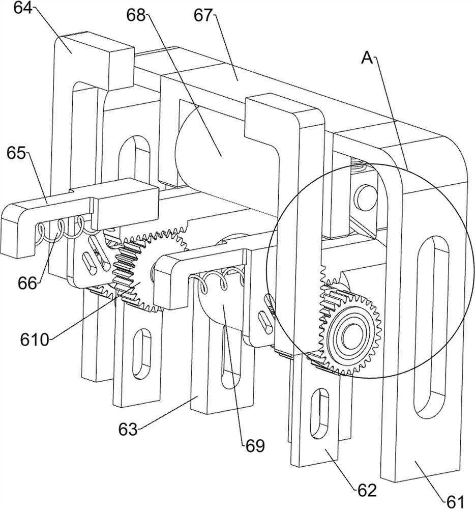 Square sheet stamping equipment for hardware