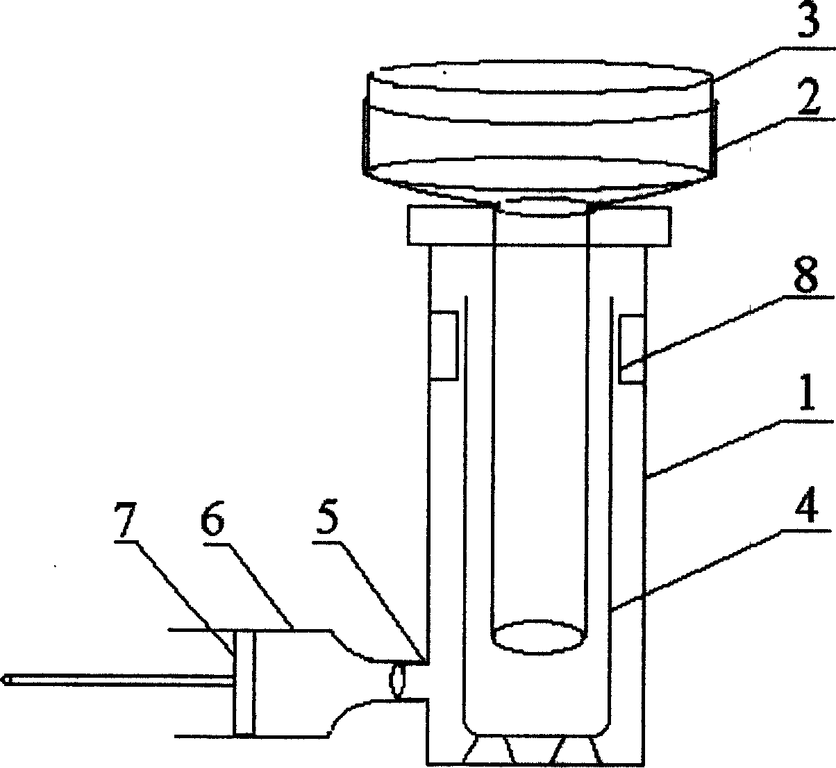 System for testing quality of respirator and its testing method