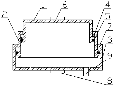 Telescopic tray supporting leg