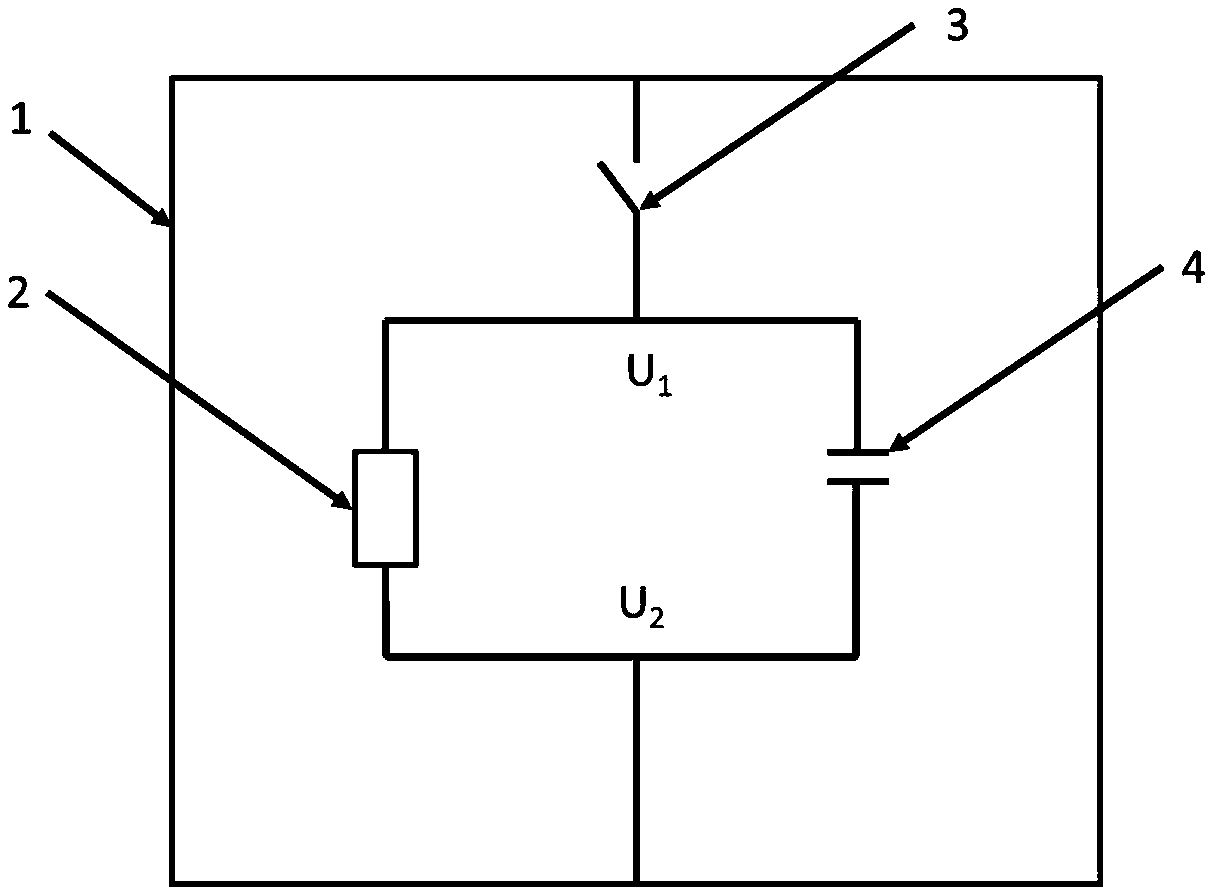 Apparatus and method for potential control of a geosynchronous orbit spacecraft