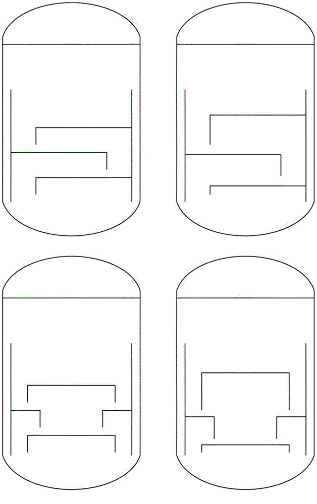 Reactor and process for preparing hydrogen sulphide