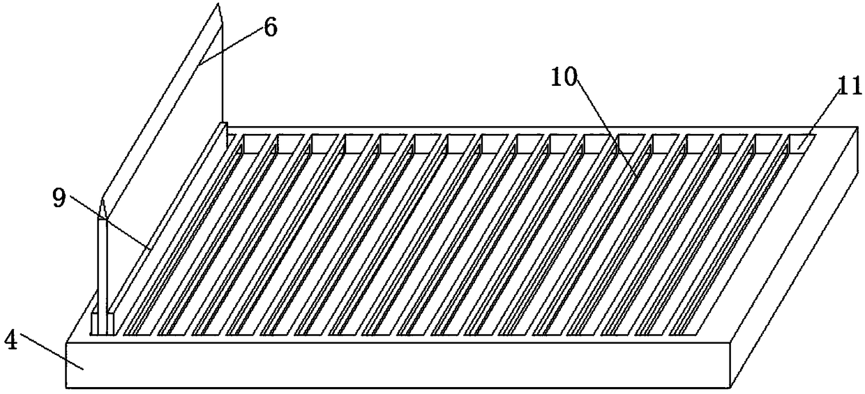 Pork slicing device and slicing process for pork slice production